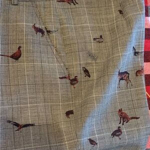 **ISO** Paul Smith Black Glen Check with Animal Print